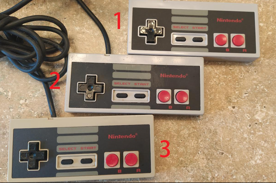OEM Original Nintendo Controller NES-004.